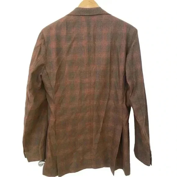 Eidos Napoli Mens 100% Wool Blazer Sports Coat